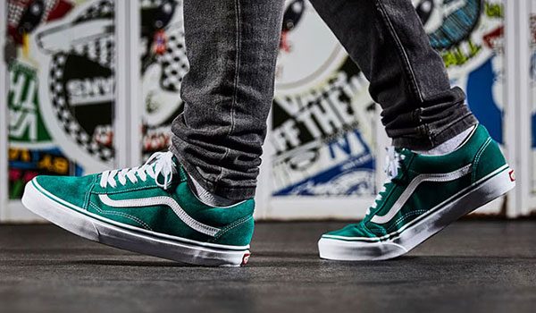 Sành điệu hơn mỗi ngày với giày Vans Old Skool xanh lá